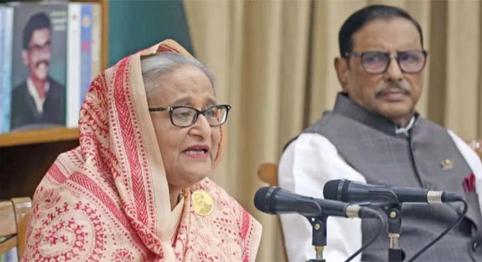 বগুড়ায় হাসিনা-কাদেরসহ ১০১ নেতাকর্মীর বিরুদ্ধে মামলা