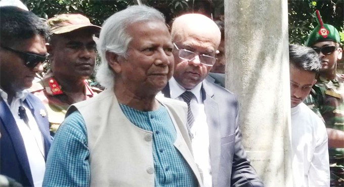 এটা আবু সাঈদের বাংলাদেশ, আমরা সবাই আবু সাঈদ : ড. ইউনূস