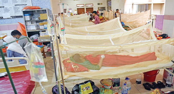 ডেঙ্গুতে আরো ৫ জনের মৃত্যু, হাসপাতালে ভর্তি ১৩৩৭