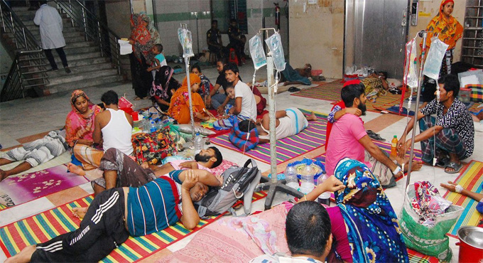 ডেঙ্গুতে ৯ জনের মৃত্যু, হাসপাতালে ভর্তি ১২১৪