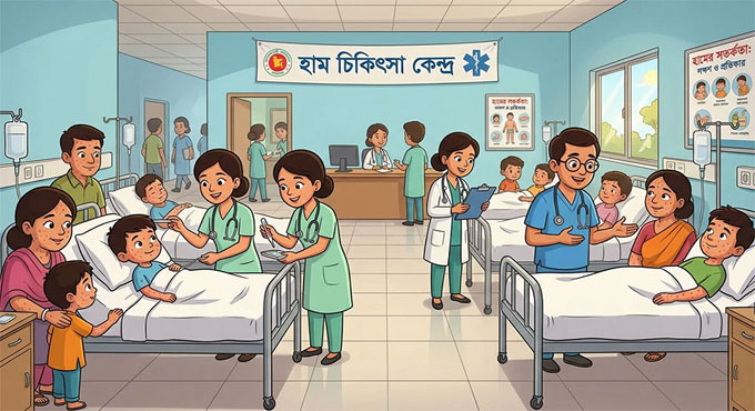 হাম উপসর্গে প্রাণ গেল আরো ২ শিশুর, মোট মৃত্যু ৫৮৫
