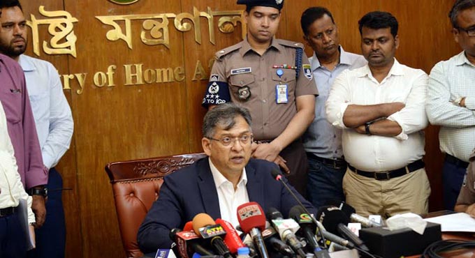 আমরা পুলিশ বাহিনীকে আরো বেশি বুস্ট আপ করতে চাই : স্বরাষ্ট্রমন্ত্রী