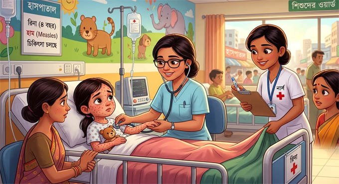 ২৪ ঘণ্টায় ৬ মৃত্যু, হামে প্রাণহানি ৮০০ ছাড়াল
