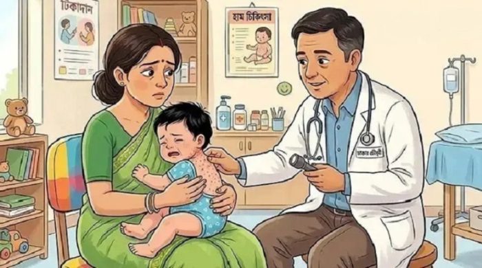 হামের উপসর্গ নিয়ে আরও ৩ জনের মৃত্যু