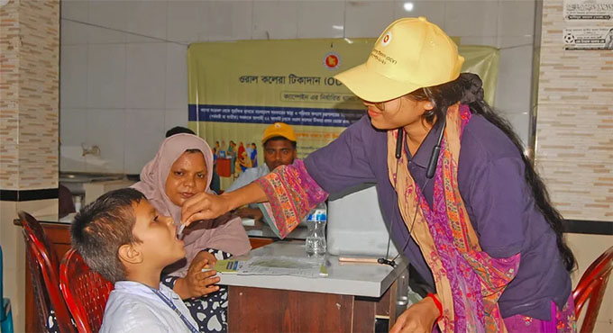 এক বছর পার হলে নিতে পারবে কলেরার টিকা